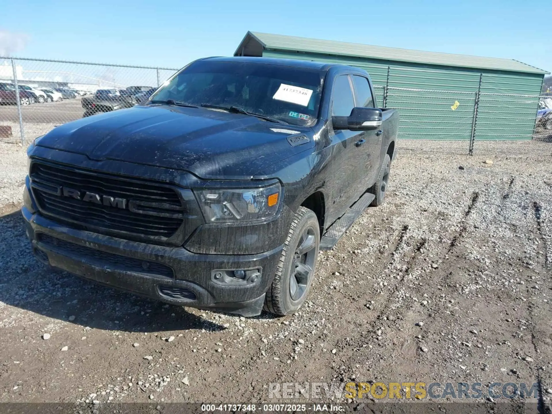 2 fotografías del automóvil dañado 1C6RRFFG6KN881465 RAM 1500 2019