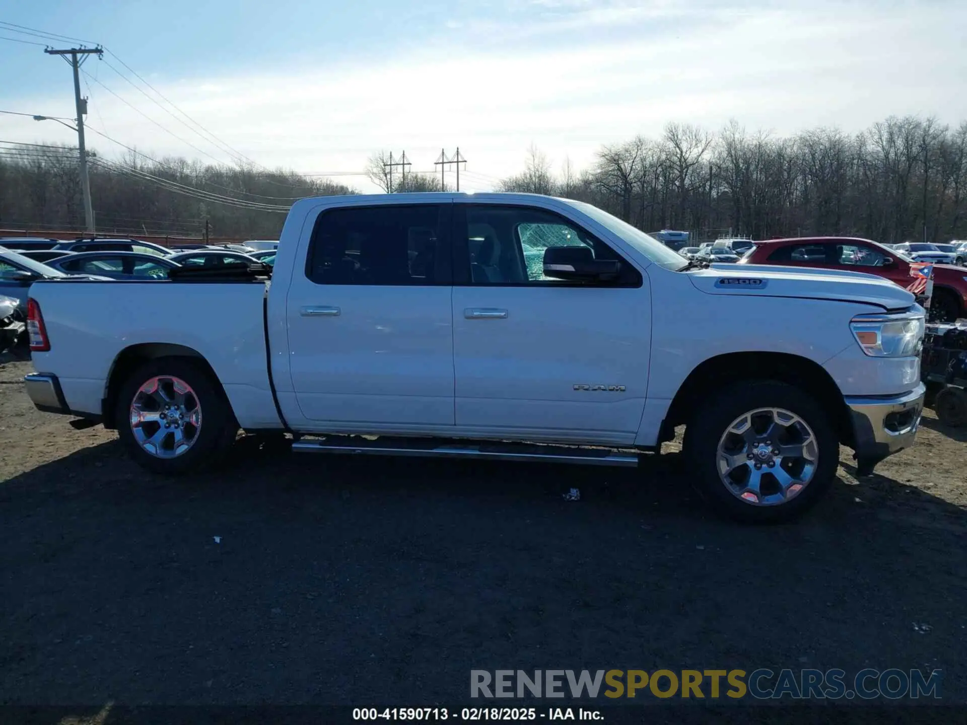 13 fotografías del automóvil dañado 1C6RRFFG7KN646220 RAM 1500 2019