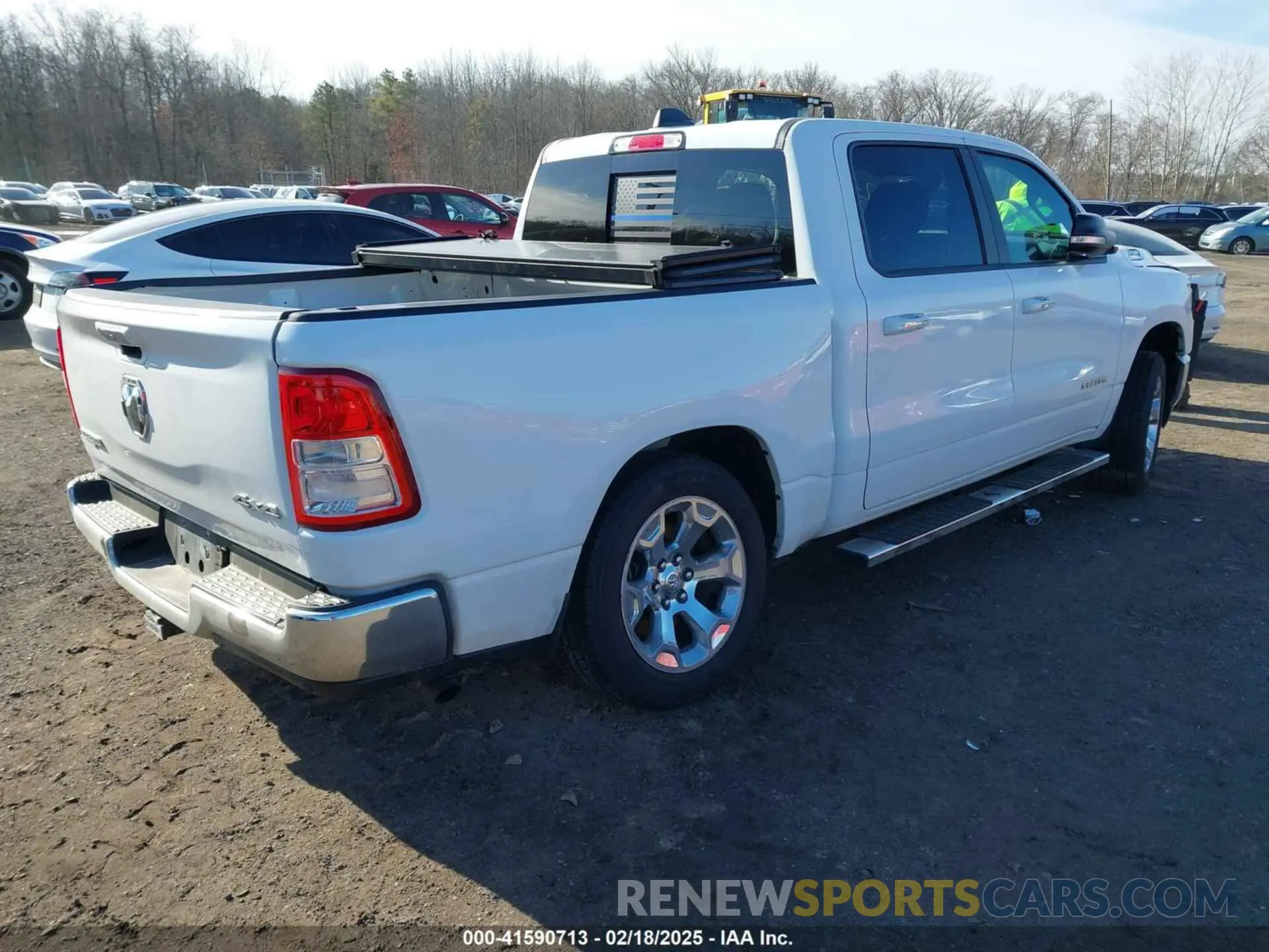 4 fotografías del automóvil dañado 1C6RRFFG7KN646220 RAM 1500 2019