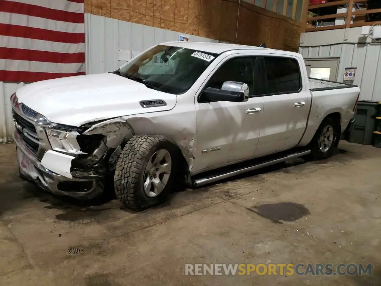 1 fotografías del automóvil dañado 1C6RRFFG9KN702058 RAM 1500 2019