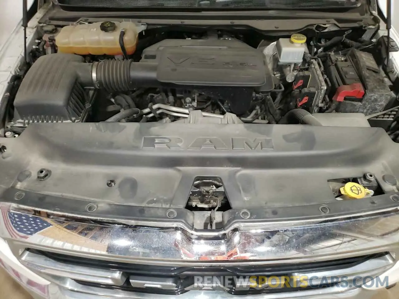 11 fotografías del automóvil dañado 1C6RRFFG9KN702058 RAM 1500 2019