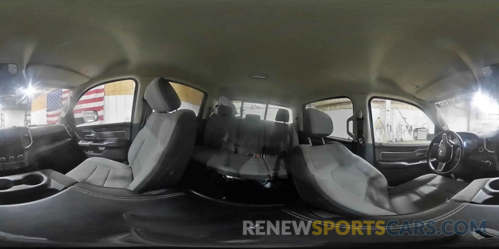 14 fotografías del automóvil dañado 1C6RRFFG9KN702058 RAM 1500 2019