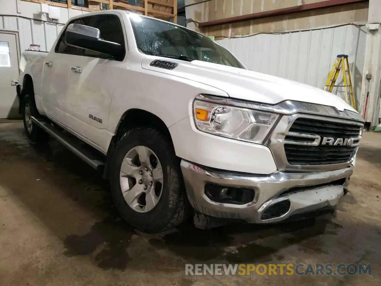 4 fotografías del automóvil dañado 1C6RRFFG9KN702058 RAM 1500 2019