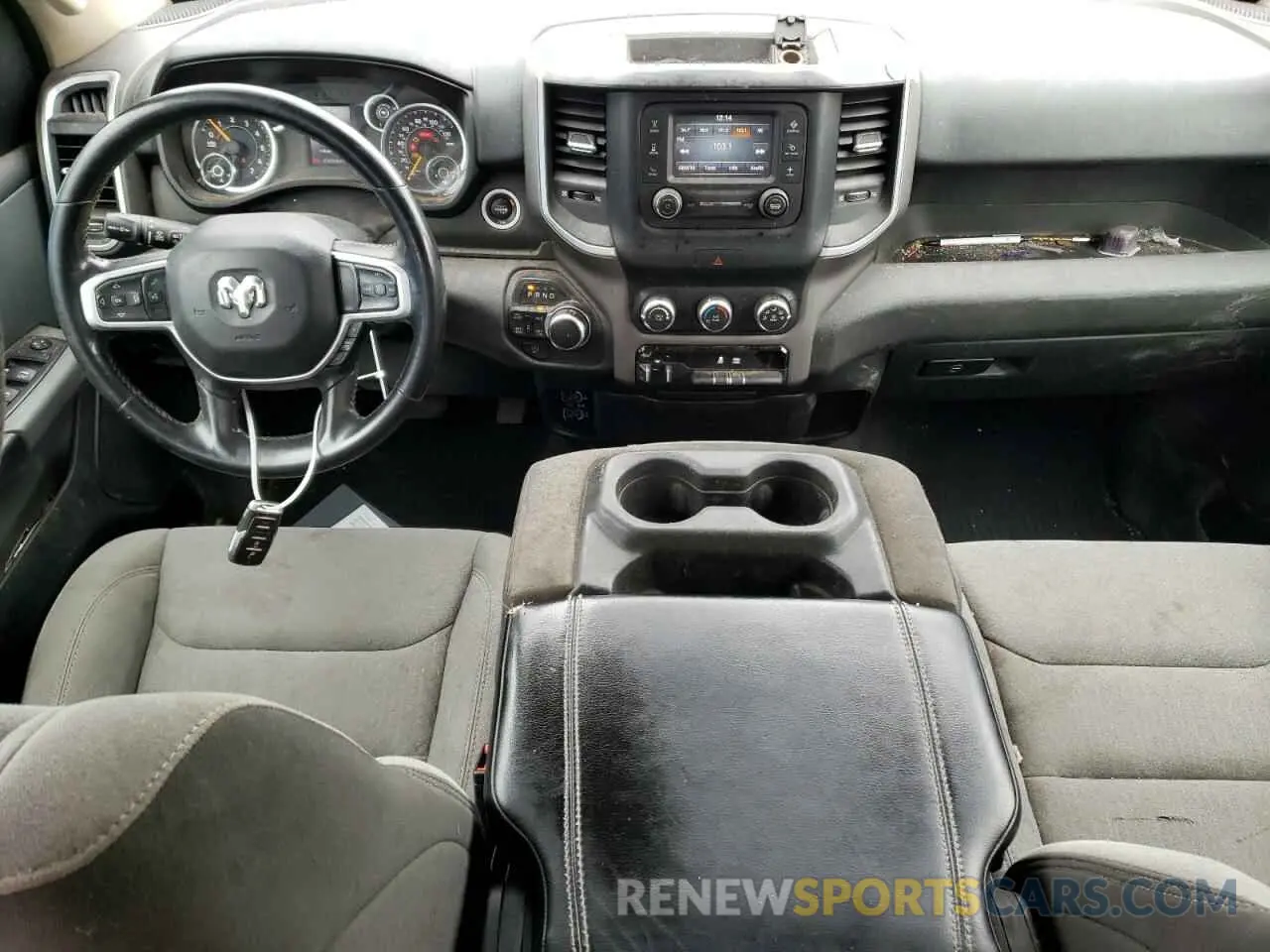 8 fotografías del automóvil dañado 1C6RRFFG9KN702058 RAM 1500 2019