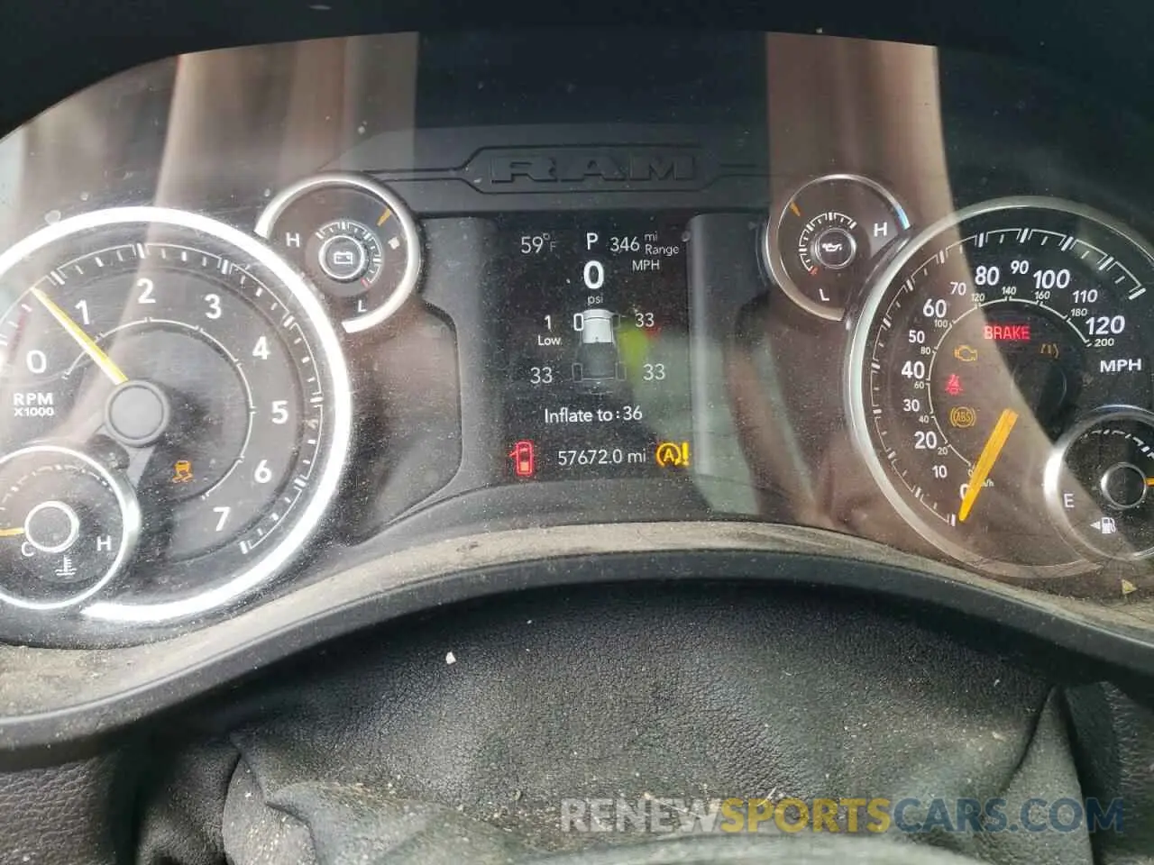 9 fotografías del automóvil dañado 1C6RRFFG9KN702058 RAM 1500 2019