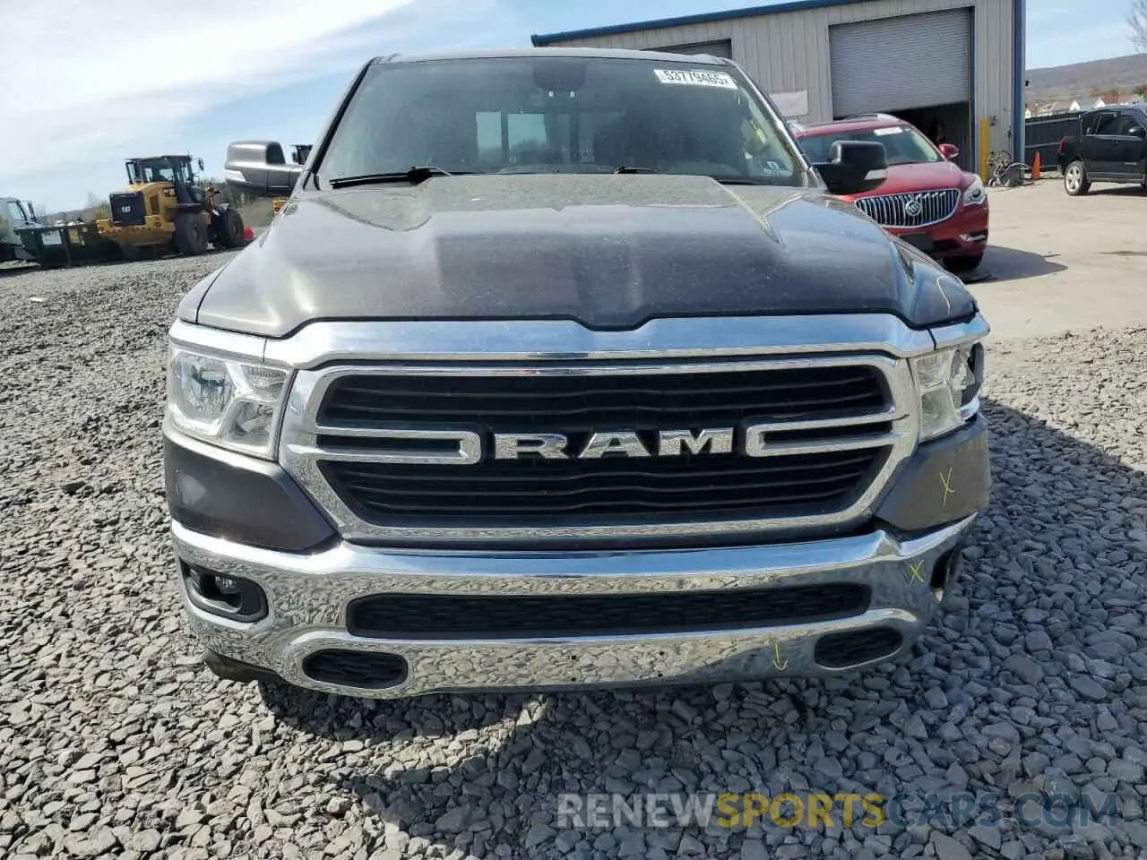 5 fotografías del automóvil dañado 1C6RRFFG9KN815959 RAM 1500 2019