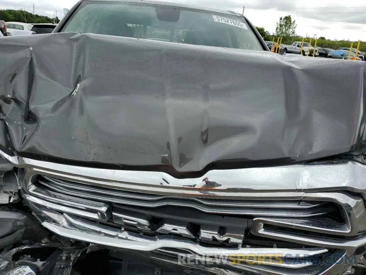 11 fotografías del automóvil dañado 1C6RRFJG0KN748529 RAM 1500 2019