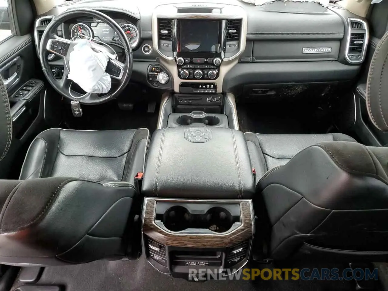 8 fotografías del automóvil dañado 1C6RRFJG0KN748529 RAM 1500 2019