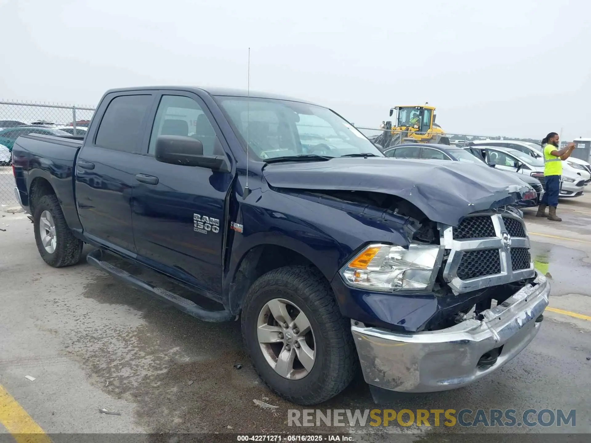 1 fotografías del automóvil dañado 1C6RRFKT8KS532487 RAM 1500 2019