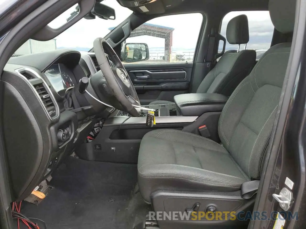 7 fotografías del automóvil dañado 1C6SRFBT0KN656706 RAM 1500 2019