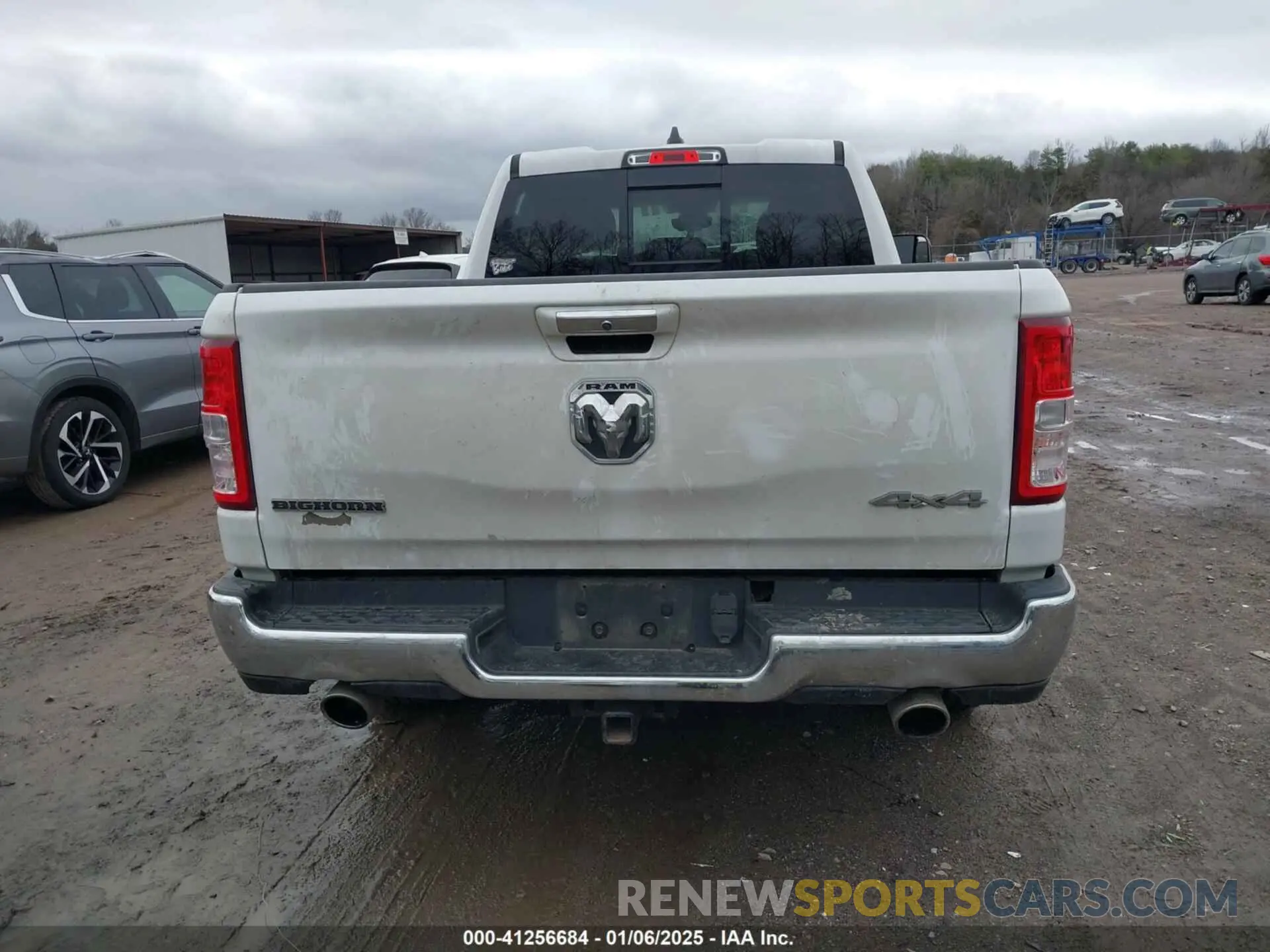 16 fotografías del automóvil dañado 1C6SRFBT0KN822299 RAM 1500 2019