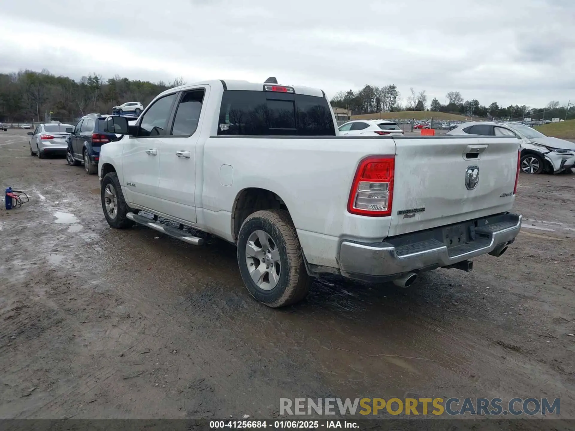 3 fotografías del automóvil dañado 1C6SRFBT0KN822299 RAM 1500 2019