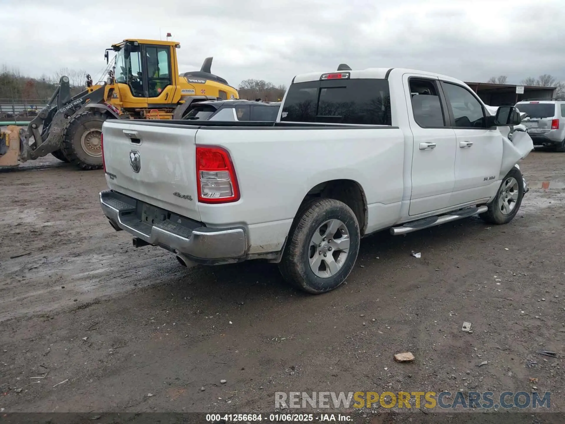 4 fotografías del automóvil dañado 1C6SRFBT0KN822299 RAM 1500 2019