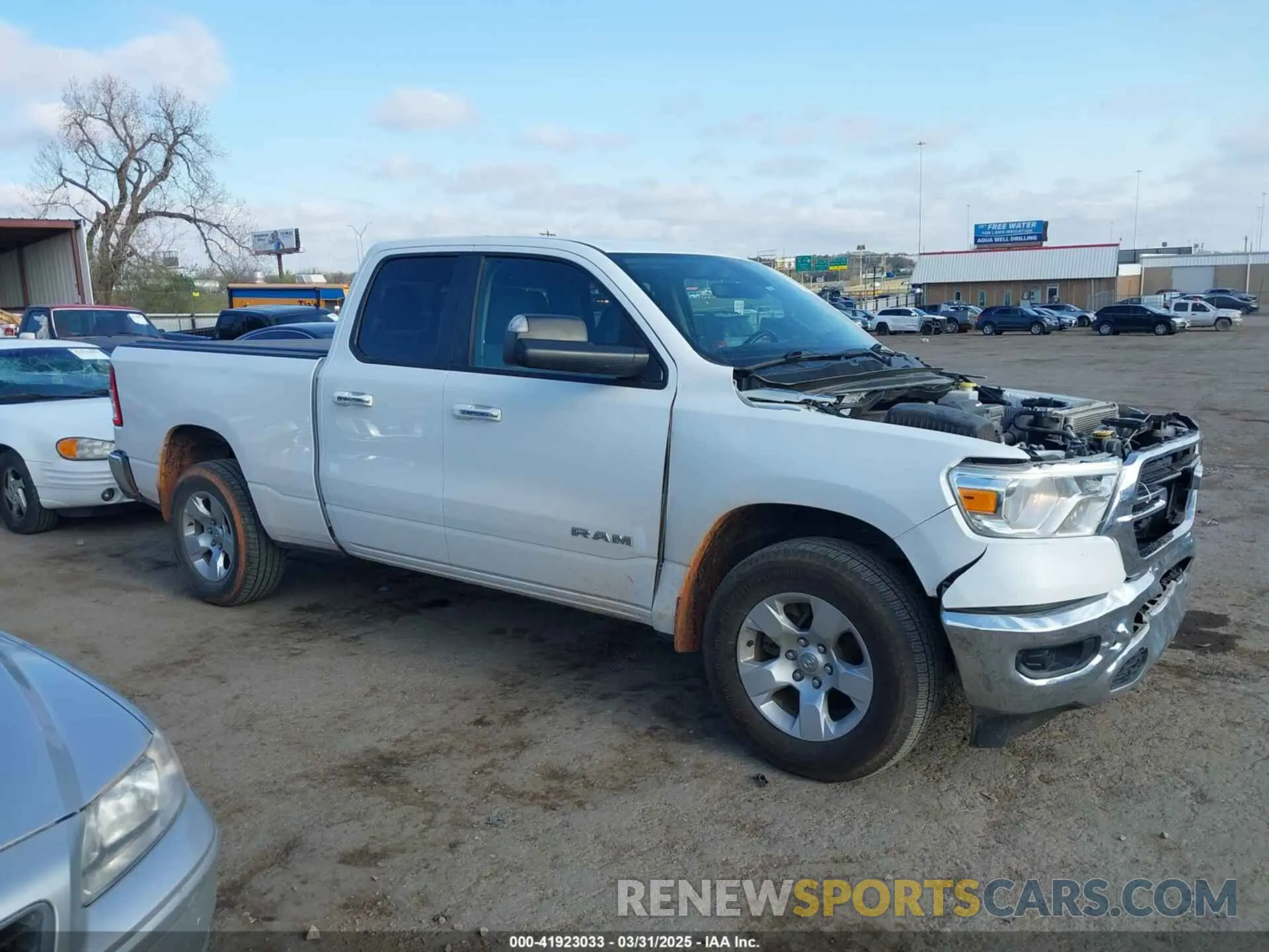 14 fotografías del automóvil dañado 1C6SRFBT0KN822397 RAM 1500 2019