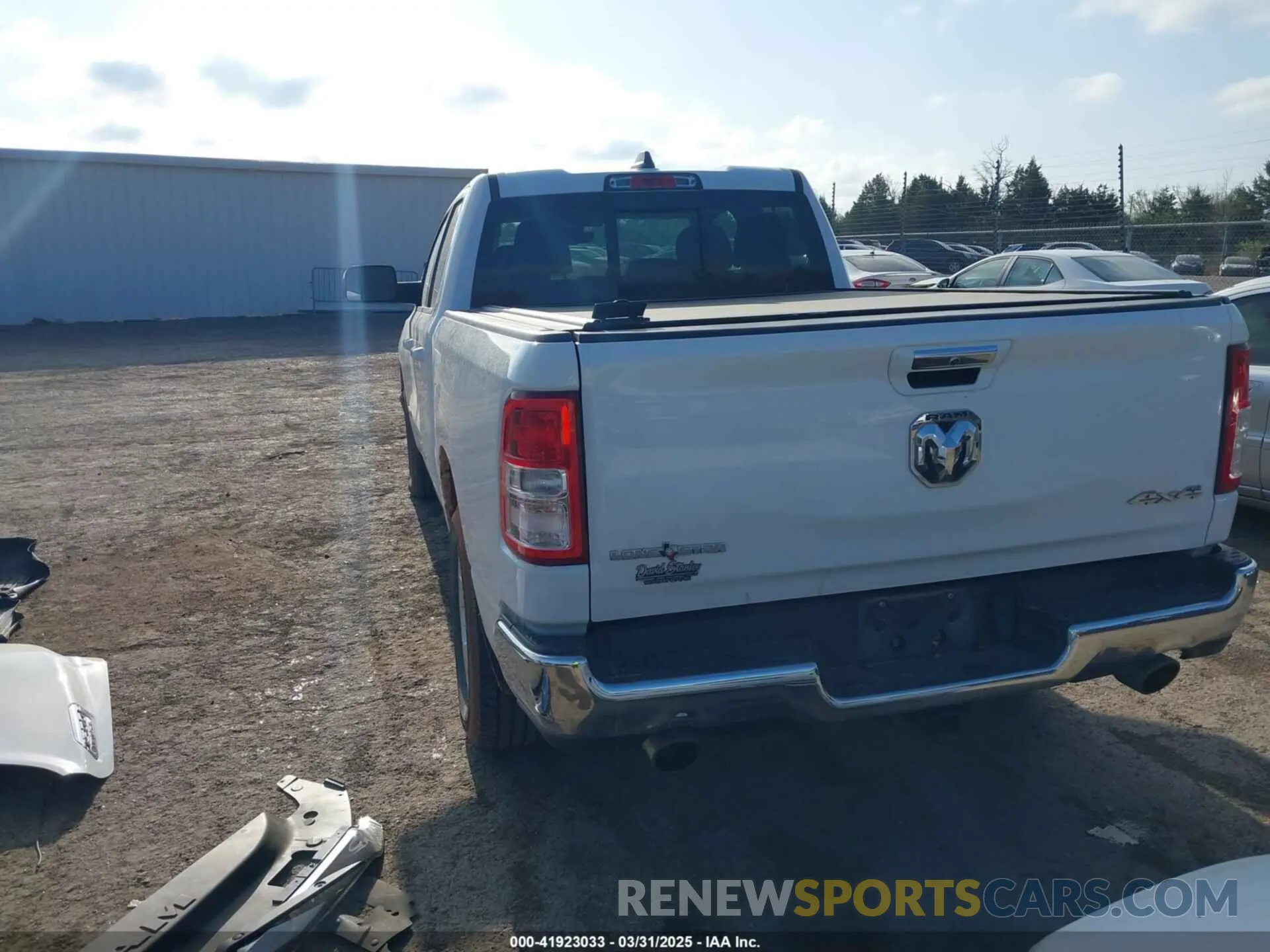 3 fotografías del automóvil dañado 1C6SRFBT0KN822397 RAM 1500 2019