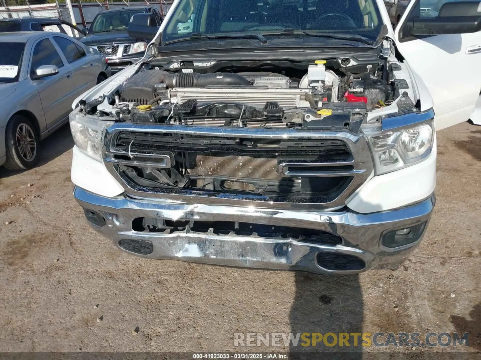 6 fotografías del automóvil dañado 1C6SRFBT0KN822397 RAM 1500 2019