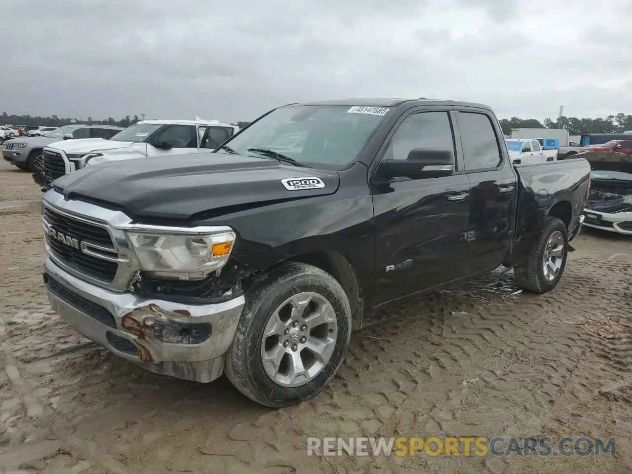 1 fotografías del automóvil dañado 1C6SRFBT0KN886259 RAM 1500 2019