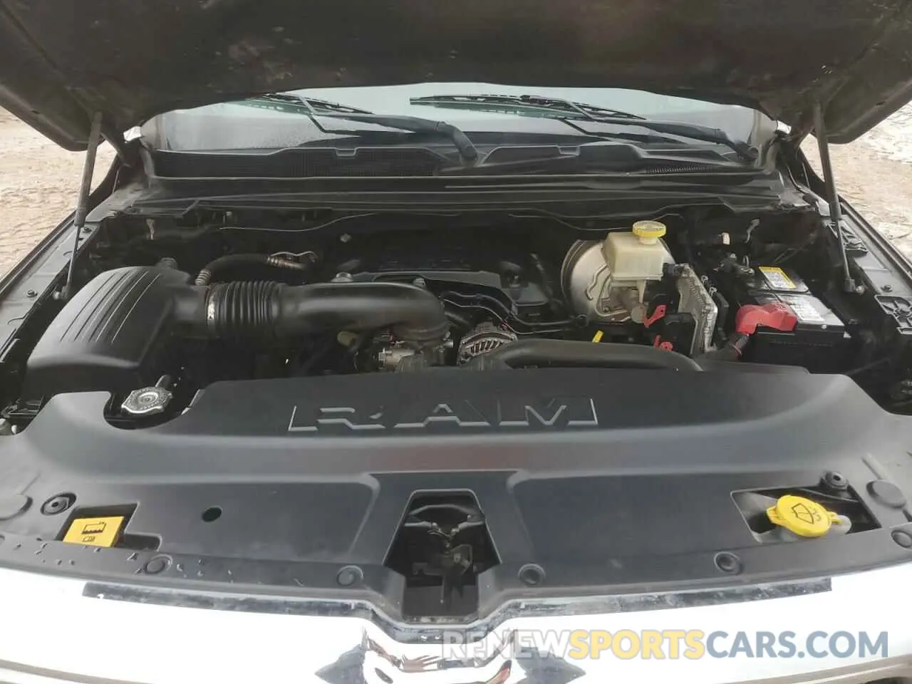 11 fotografías del automóvil dañado 1C6SRFBT0KN886259 RAM 1500 2019