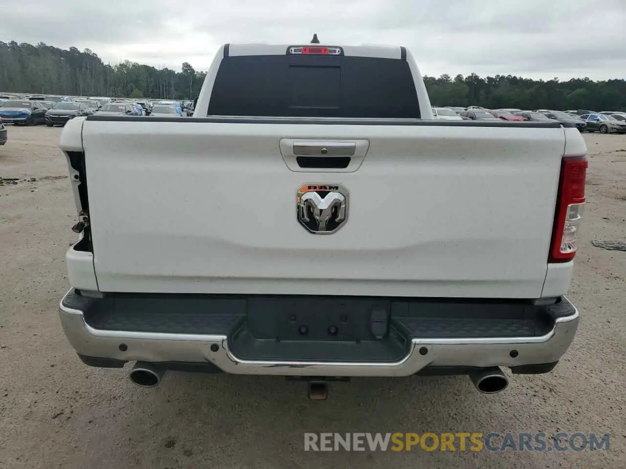 6 fotografías del automóvil dañado 1C6SRFBT1KN834428 RAM 1500 2019