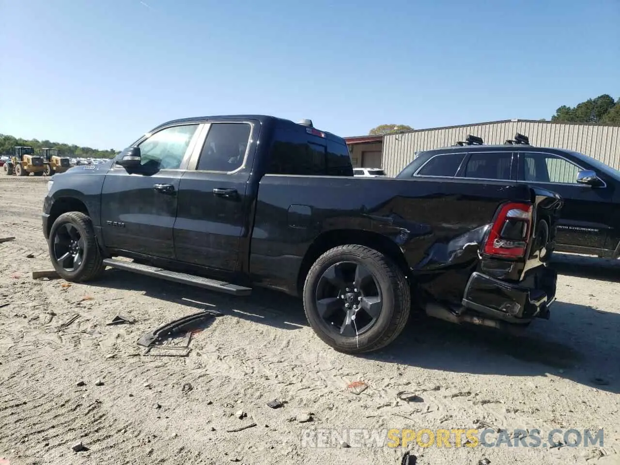 2 fotografías del automóvil dañado 1C6SRFBT2KN578221 RAM 1500 2019