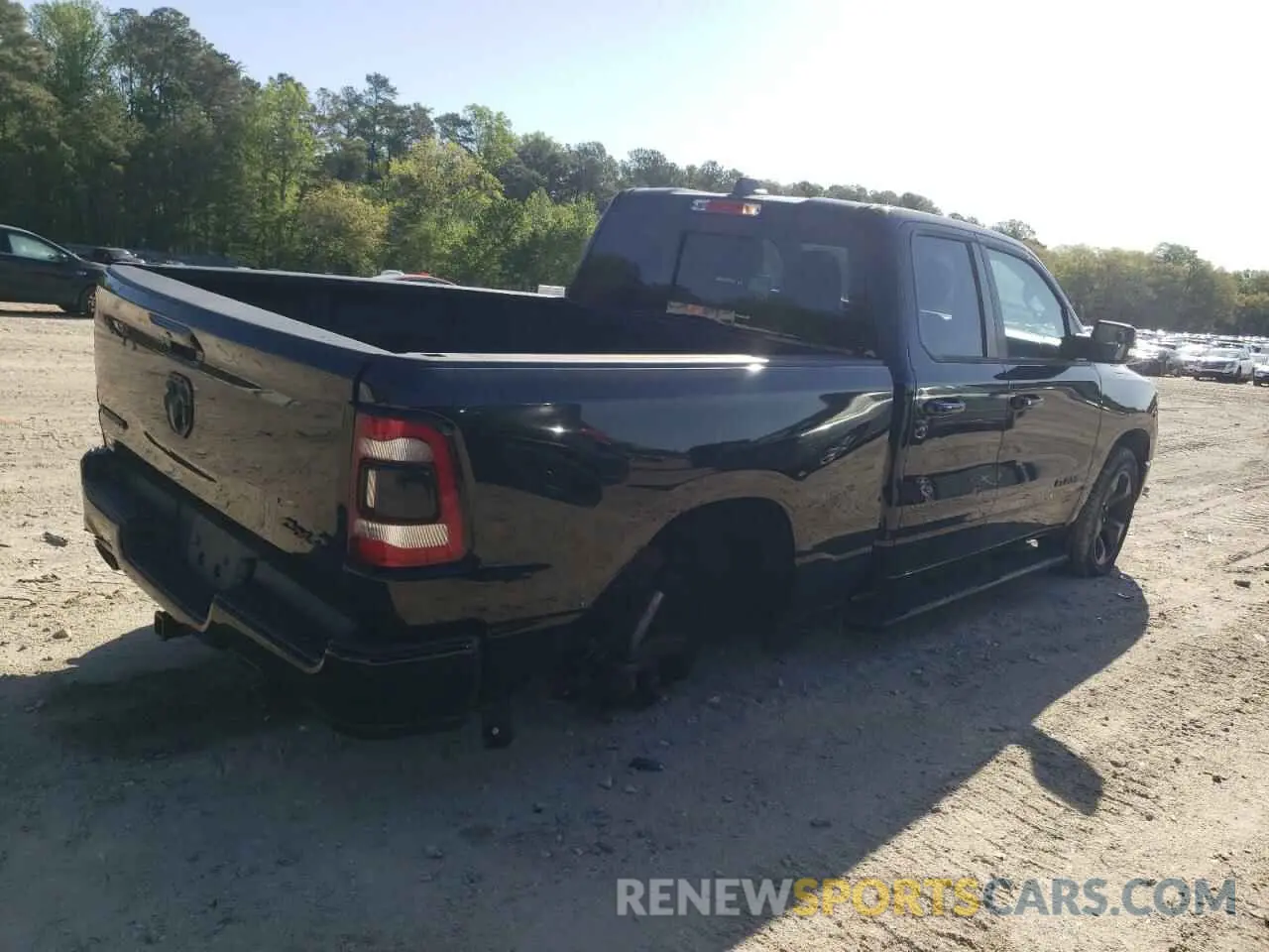 3 fotografías del automóvil dañado 1C6SRFBT2KN578221 RAM 1500 2019