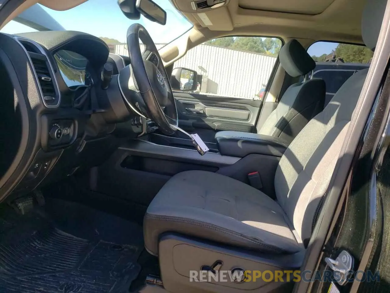 7 fotografías del automóvil dañado 1C6SRFBT2KN578221 RAM 1500 2019