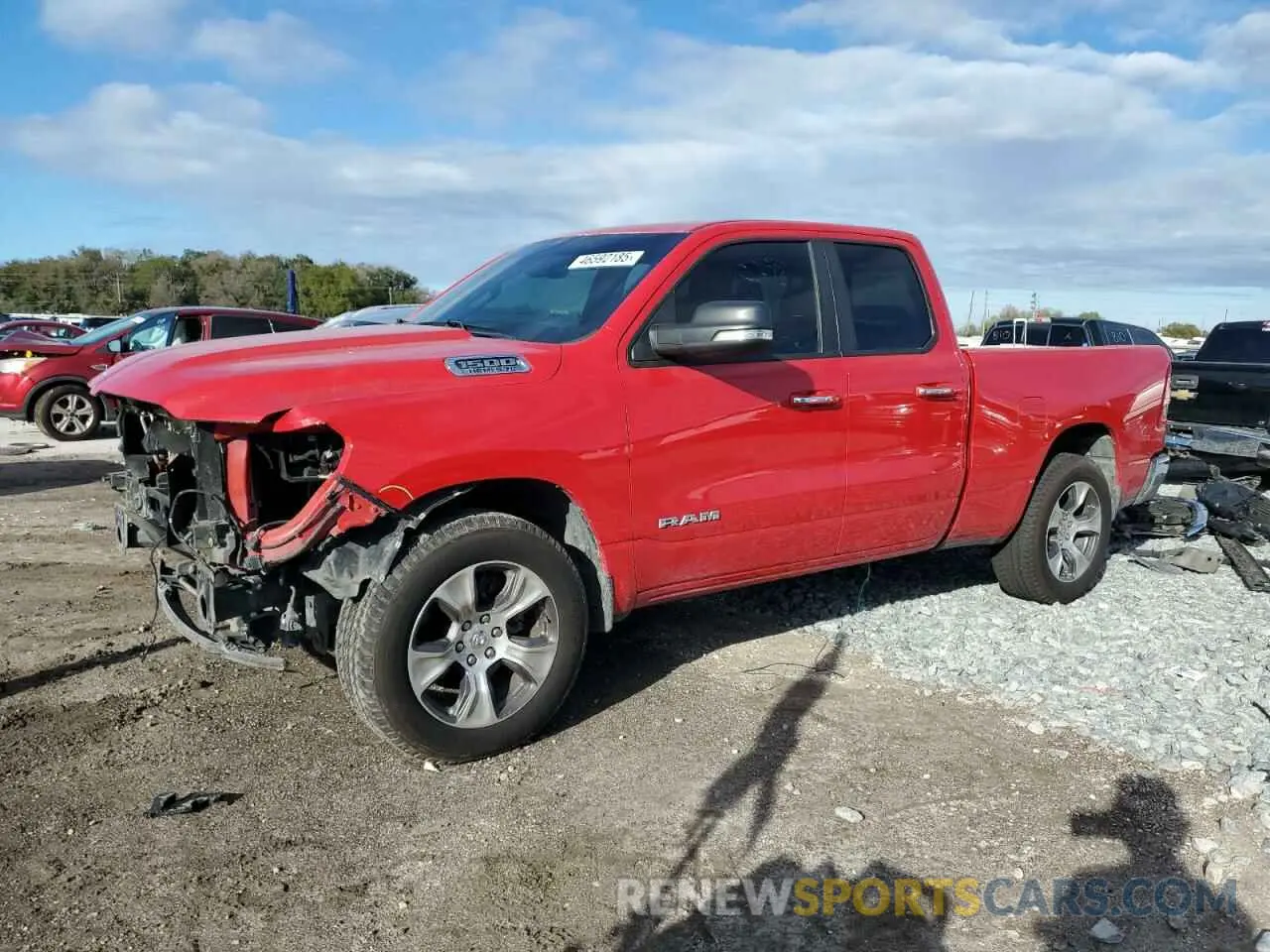 1 fotografías del automóvil dañado 1C6SRFBT2KN865283 RAM 1500 2019