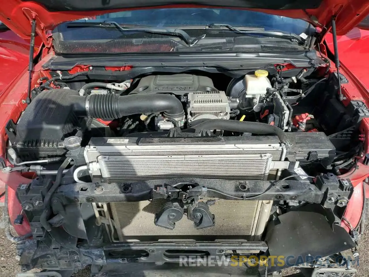11 fotografías del automóvil dañado 1C6SRFBT2KN865283 RAM 1500 2019