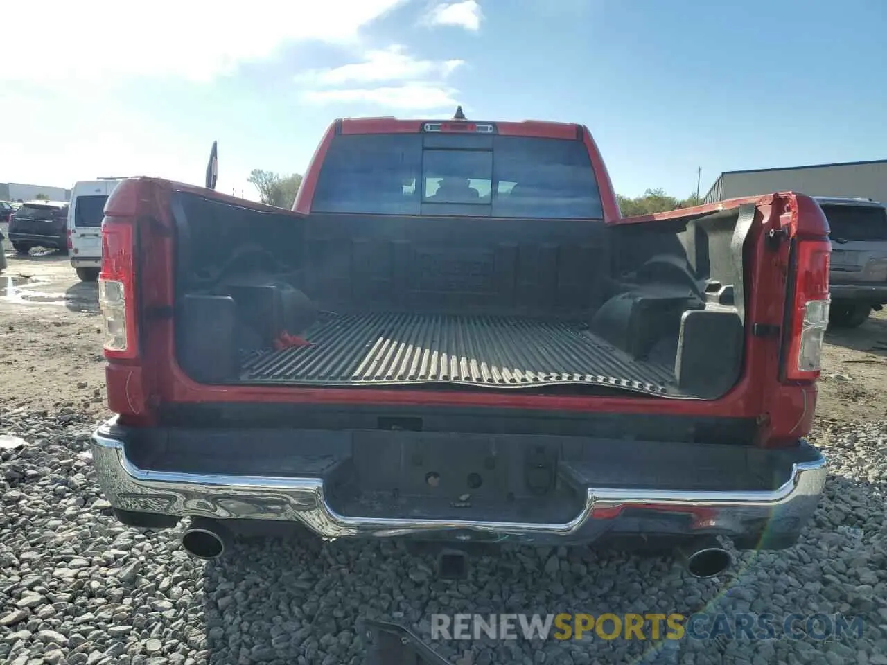 6 fotografías del automóvil dañado 1C6SRFBT2KN865283 RAM 1500 2019