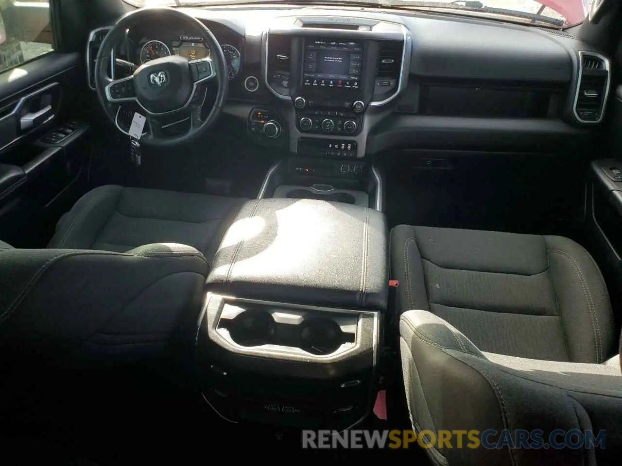 8 fotografías del automóvil dañado 1C6SRFBT2KN865283 RAM 1500 2019