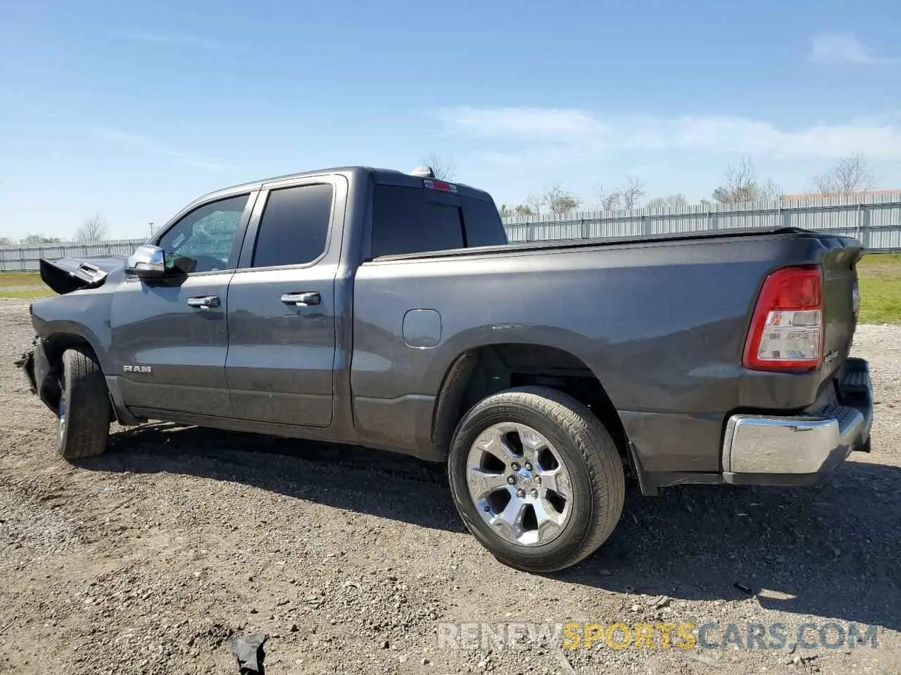 2 fotografías del automóvil dañado 1C6SRFBT2KN918161 RAM 1500 2019