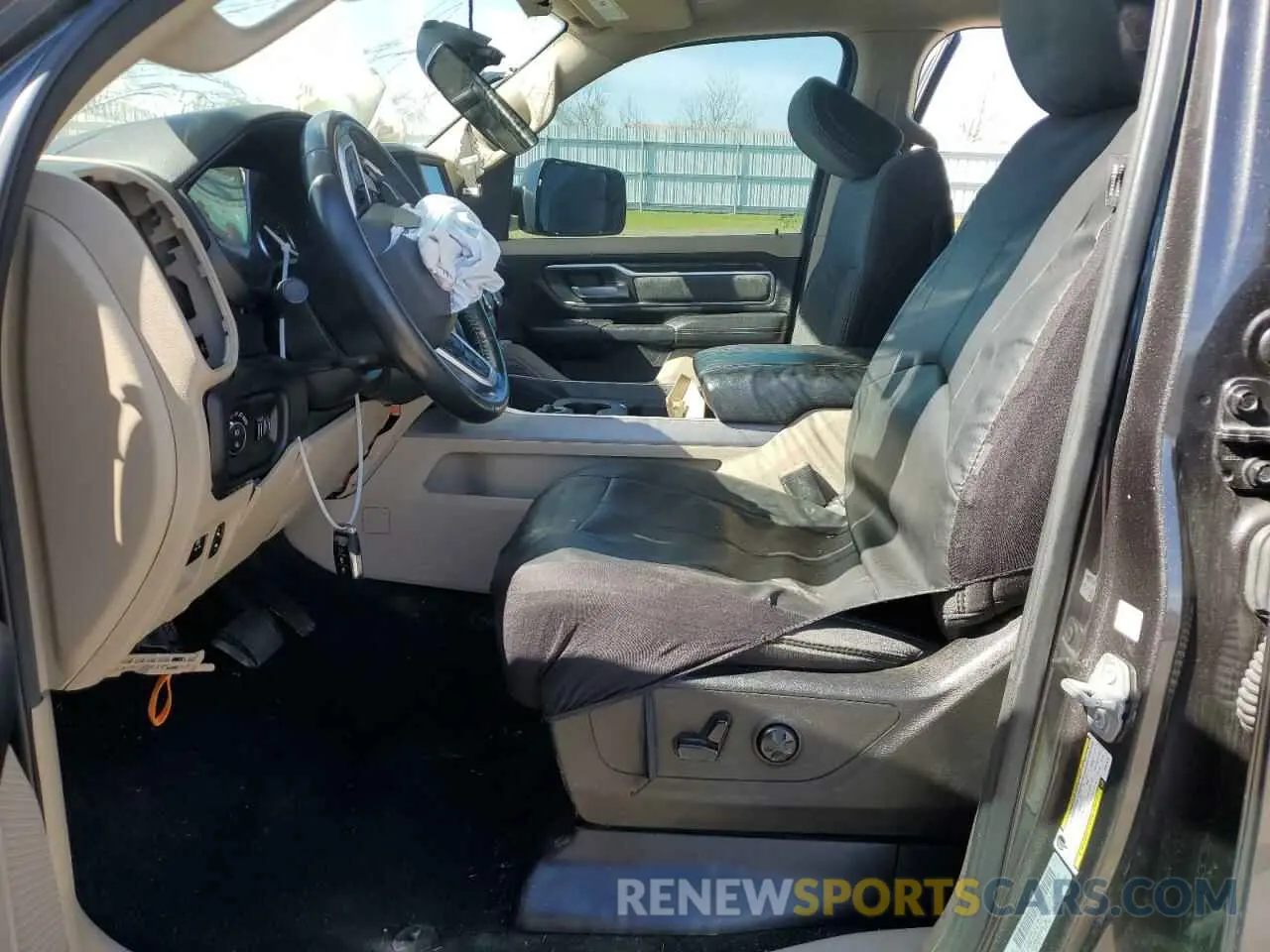 7 fotografías del automóvil dañado 1C6SRFBT2KN918161 RAM 1500 2019
