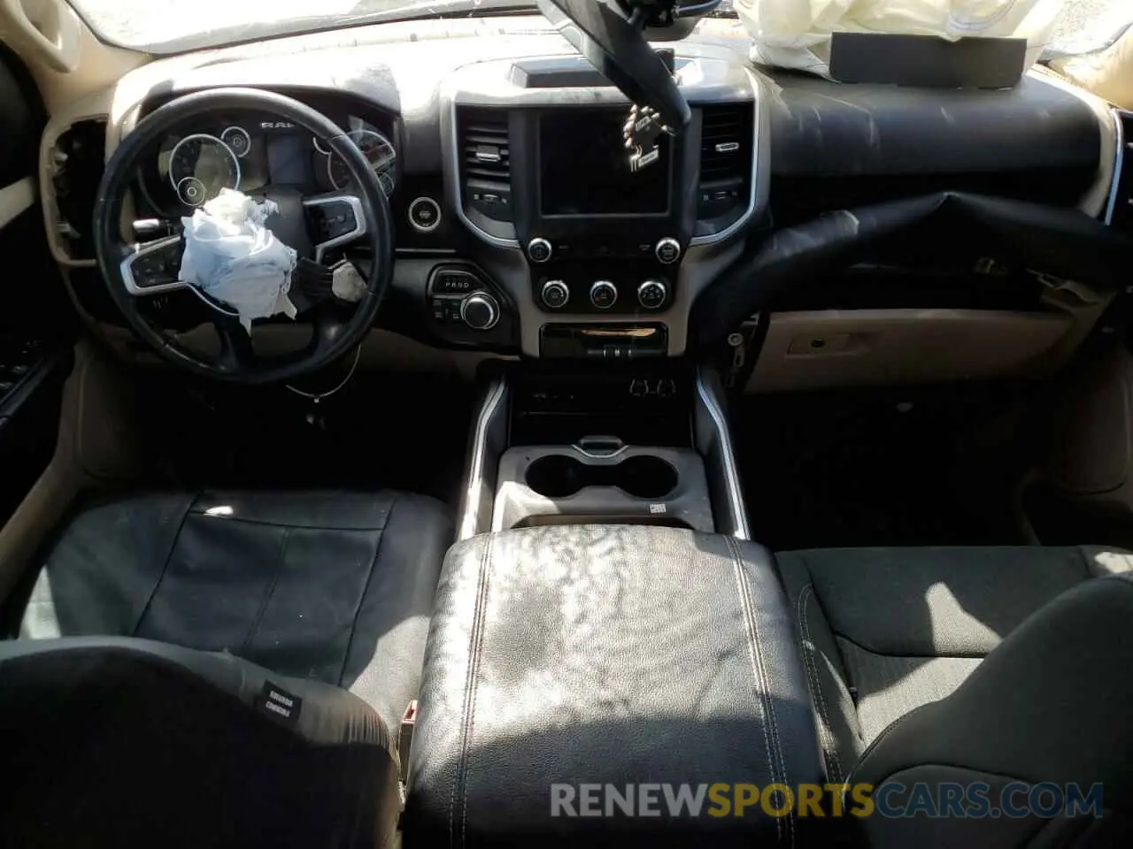 8 fotografías del automóvil dañado 1C6SRFBT2KN918161 RAM 1500 2019