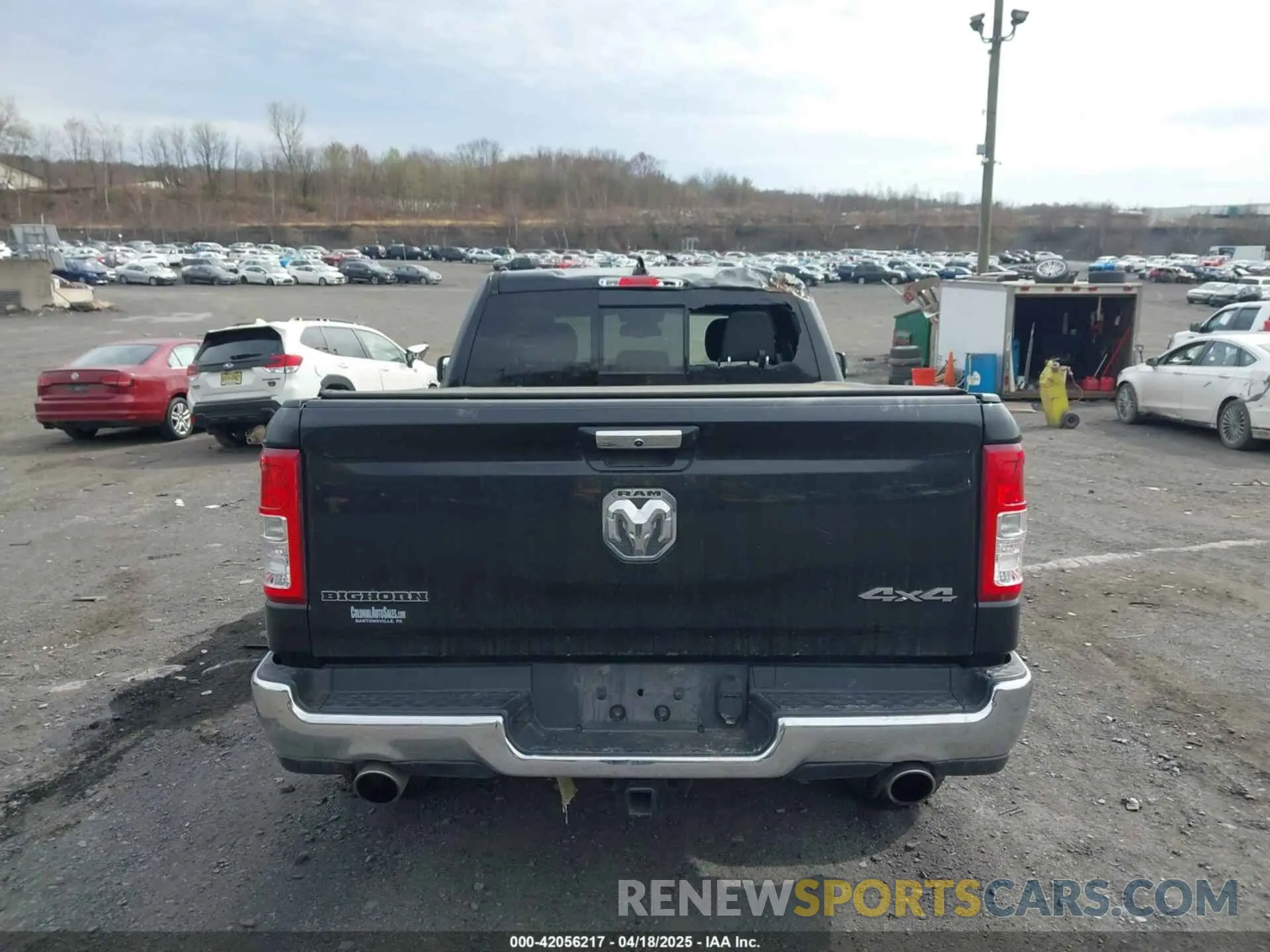 16 fotografías del automóvil dañado 1C6SRFBT3KN623246 RAM 1500 2019