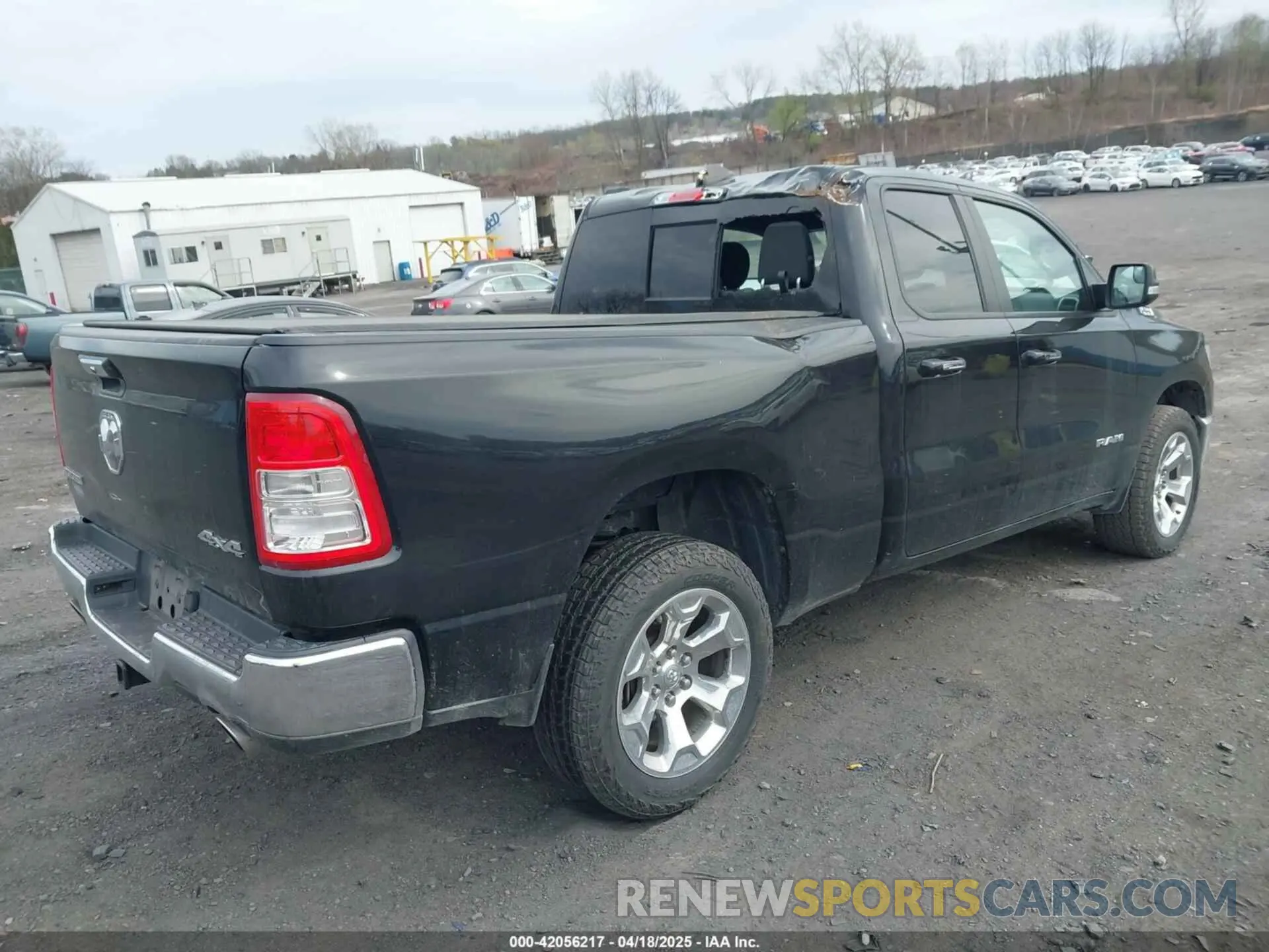 4 fotografías del automóvil dañado 1C6SRFBT3KN623246 RAM 1500 2019