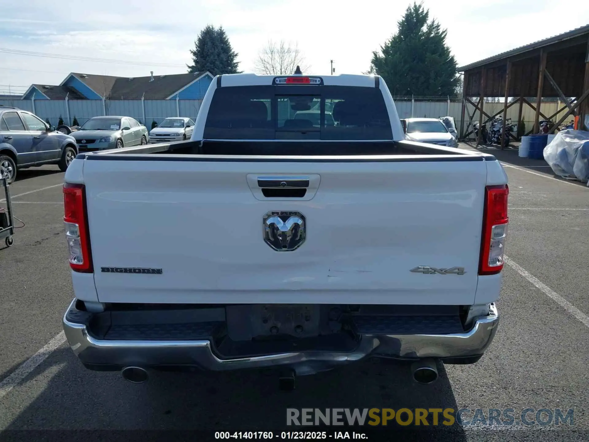 17 fotografías del automóvil dañado 1C6SRFBT3KN764303 RAM 1500 2019
