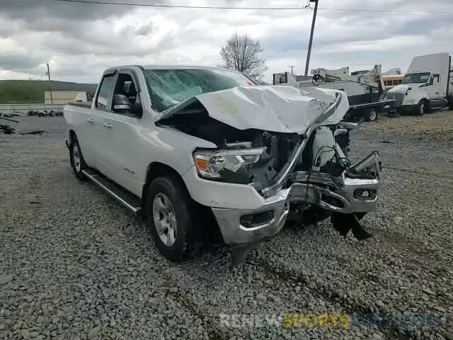 14 fotografías del automóvil dañado 1C6SRFBT6KN771892 RAM 1500 2019