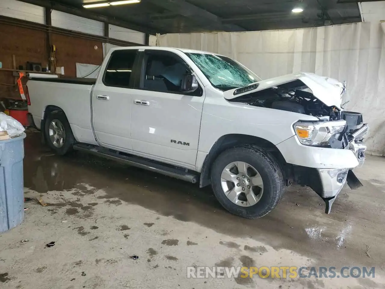 4 fotografías del automóvil dañado 1C6SRFBT6KN771892 RAM 1500 2019
