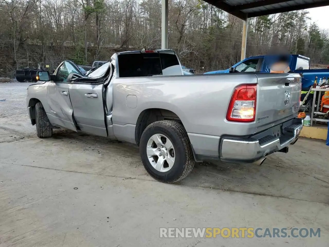 2 fotografías del automóvil dañado 1C6SRFBT6KN840970 RAM 1500 2019