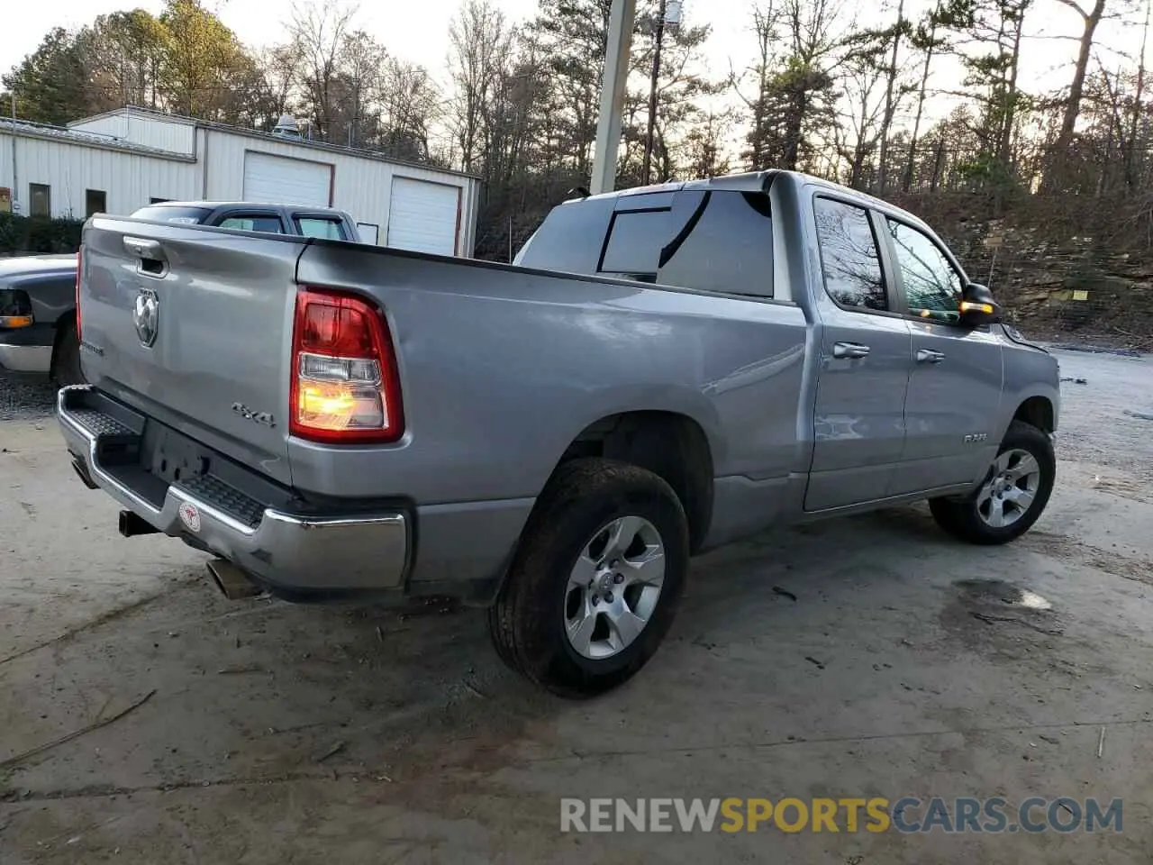 3 fotografías del automóvil dañado 1C6SRFBT6KN840970 RAM 1500 2019
