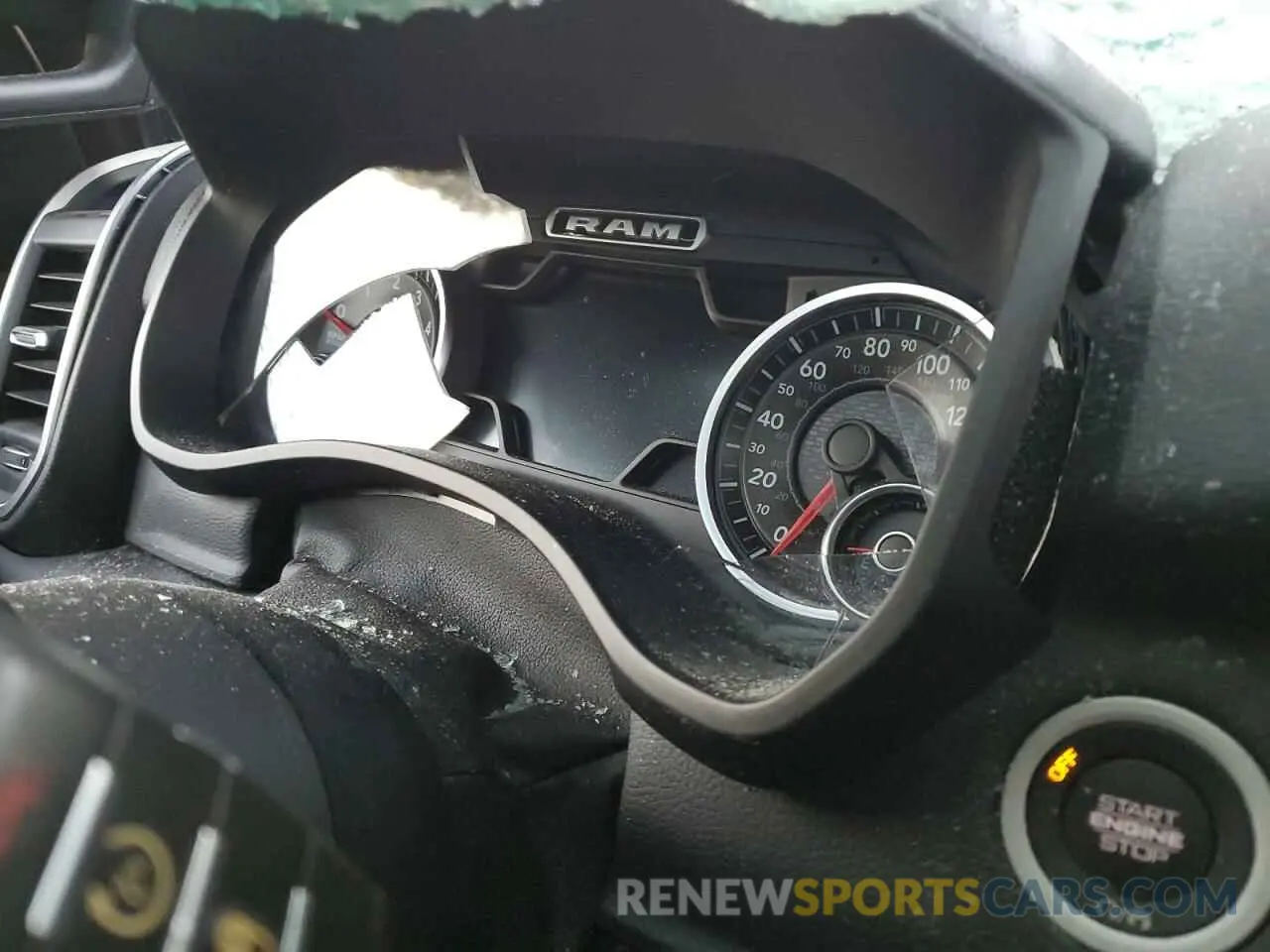 9 fotografías del automóvil dañado 1C6SRFBT6KN840970 RAM 1500 2019