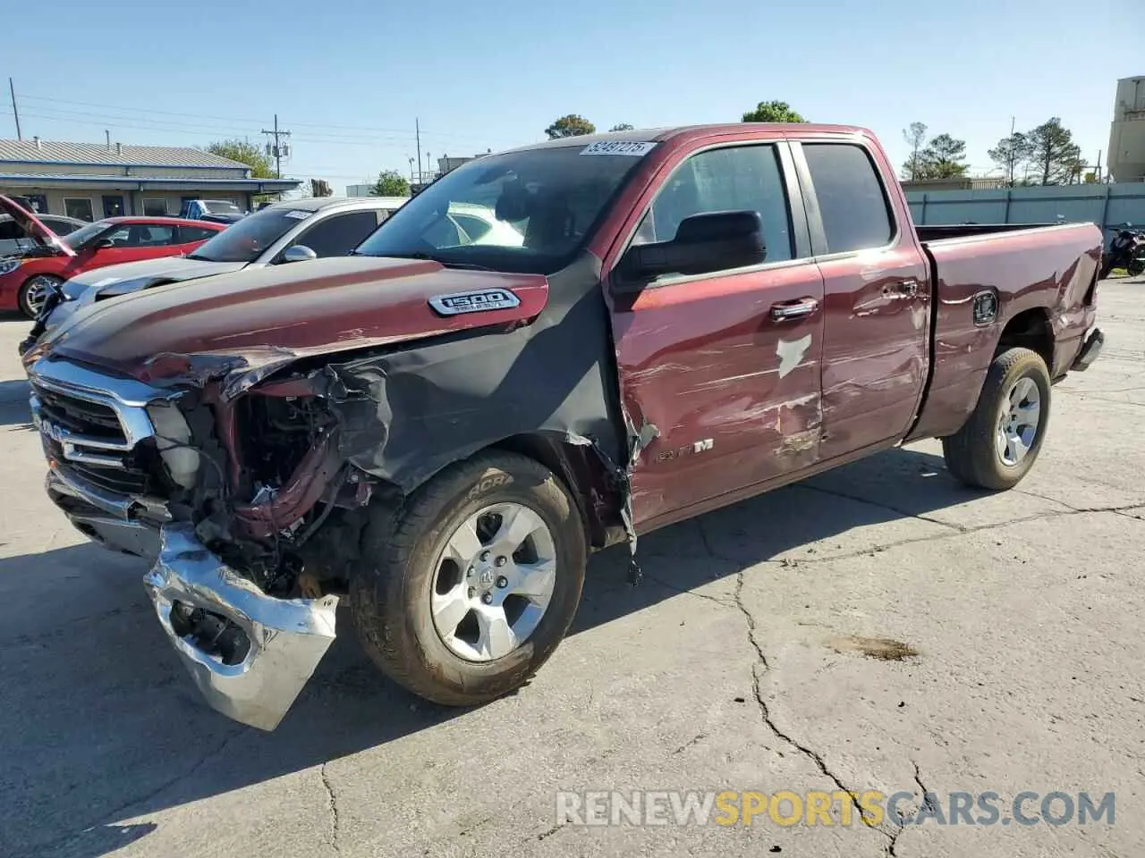 1 fotografías del automóvil dañado 1C6SRFBT7KN516085 RAM 1500 2019
