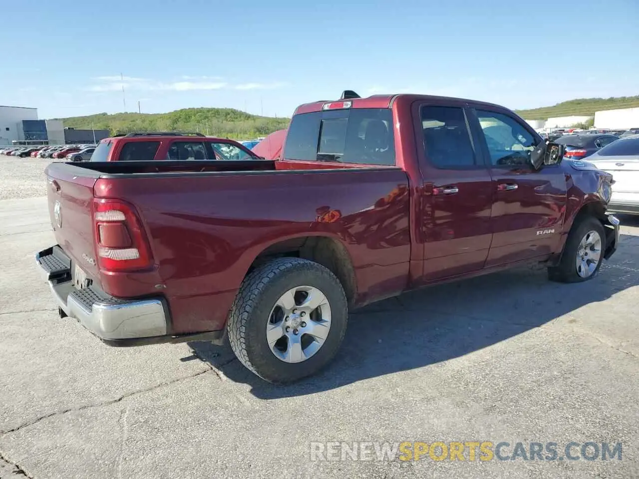 3 fotografías del automóvil dañado 1C6SRFBT7KN516085 RAM 1500 2019