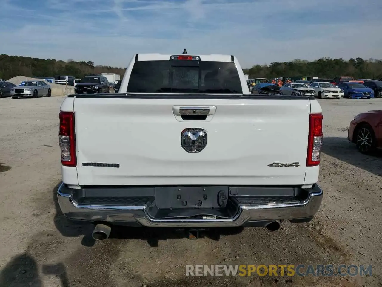 6 fotografías del automóvil dañado 1C6SRFBT8KN833194 RAM 1500 2019