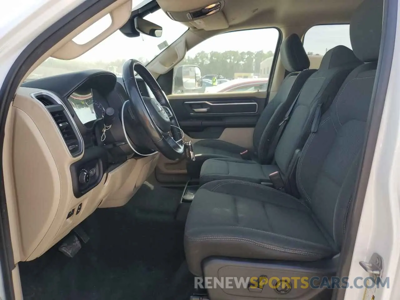 7 fotografías del automóvil dañado 1C6SRFBT8KN833194 RAM 1500 2019