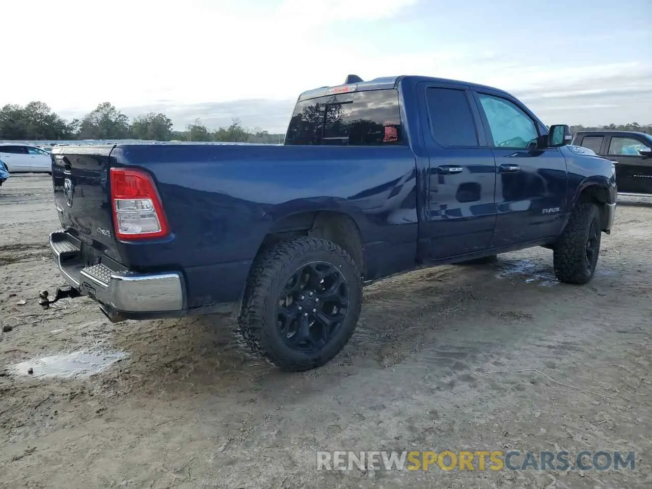 3 fotografías del automóvil dañado 1C6SRFBT9KN872649 RAM 1500 2019