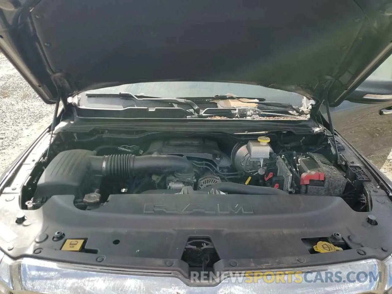 11 fotografías del automóvil dañado 1C6SRFBT9KN885580 RAM 1500 2019