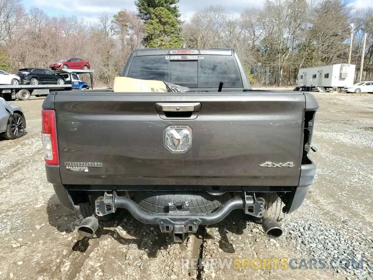 6 fotografías del automóvil dañado 1C6SRFBT9KN885580 RAM 1500 2019