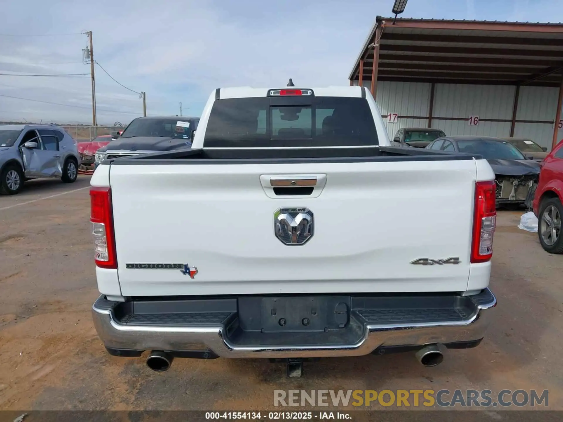 16 fotografías del automóvil dañado 1C6SRFBT9KN915922 RAM 1500 2019