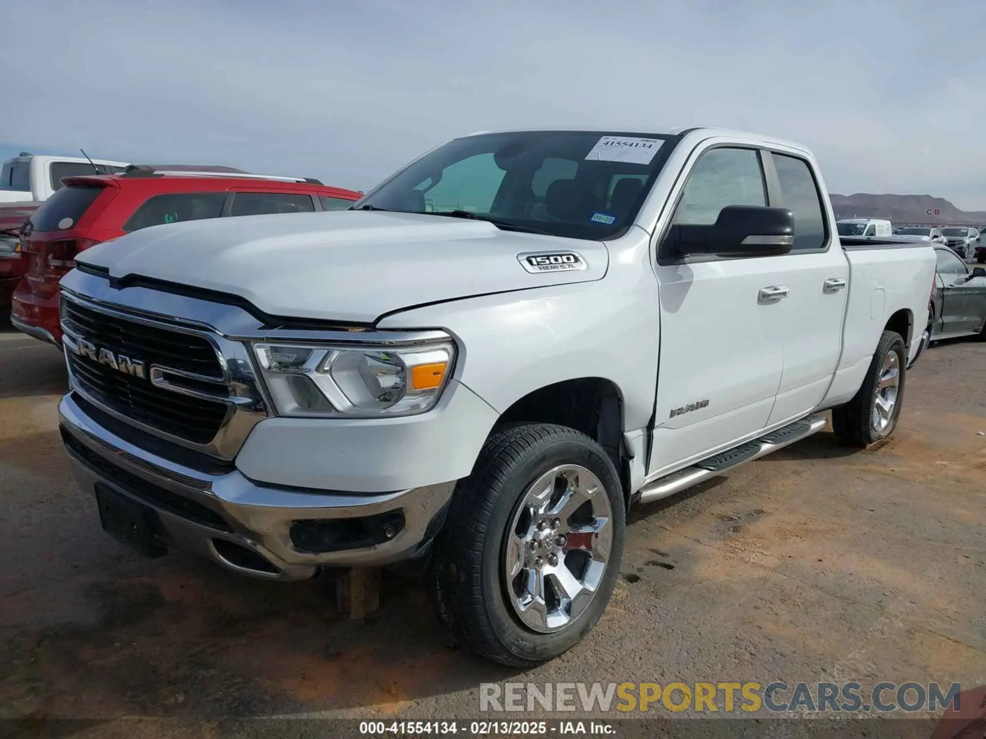 2 fotografías del automóvil dañado 1C6SRFBT9KN915922 RAM 1500 2019